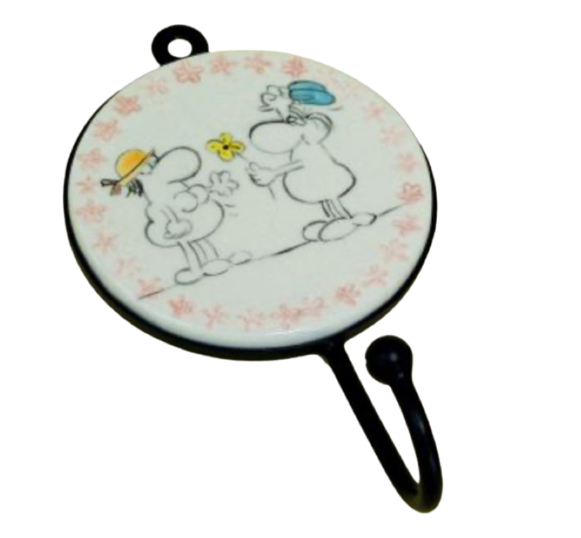 metalowy wieszak na okrągły kafel ceramiczny.png