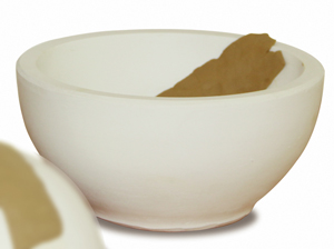 forma gipsowa miska PÓŁKULA 12 cm HH205/12