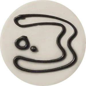 szkliwo 3D Thin Trailing Glaze H Black