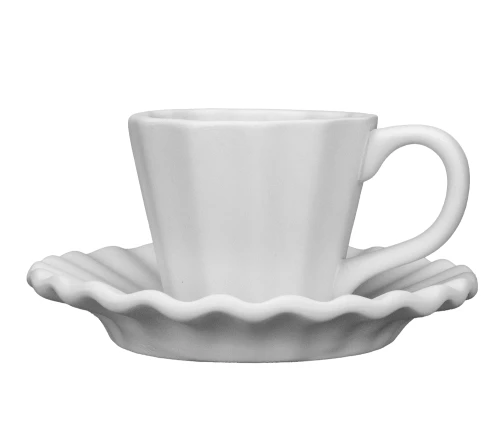 biskwit filiżanka ze spodkiem COFFY  50 ml -  6 szt.
