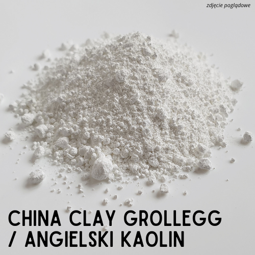China Clay Grollegg / Angielski Kaolin 1 kg