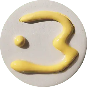 szkliwo 3D Thin Trailing Glaze Yellow 3D005