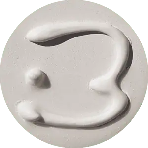 szkliwo 3D Thin Trailing Glaze White 3D001