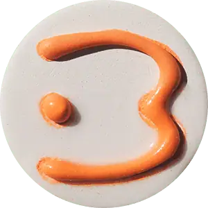 szkliwo 3D Thin Trailing Glaze Orange 3D009