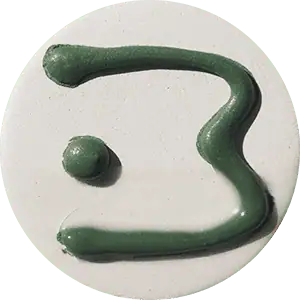 szkliwo 3D Thin Trailing Glaze Green 3D017