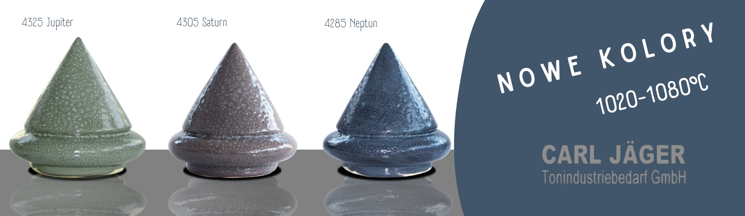 nowe kolory szkliw Carl Jager HEHO sklep dla ceramika