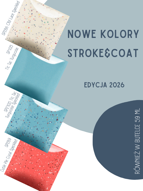 nowe kolory szkliw Mayco Stroke&Coat HEHO sklep dla ceramika